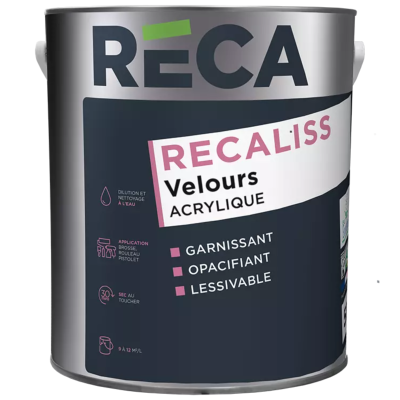 PEINTURE INTÉRIEURE RECALISS VELOURS 