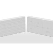 Lot de 3 Panneaux d’isolation thermique extérieur neutralisant les tensions dans la matière.
